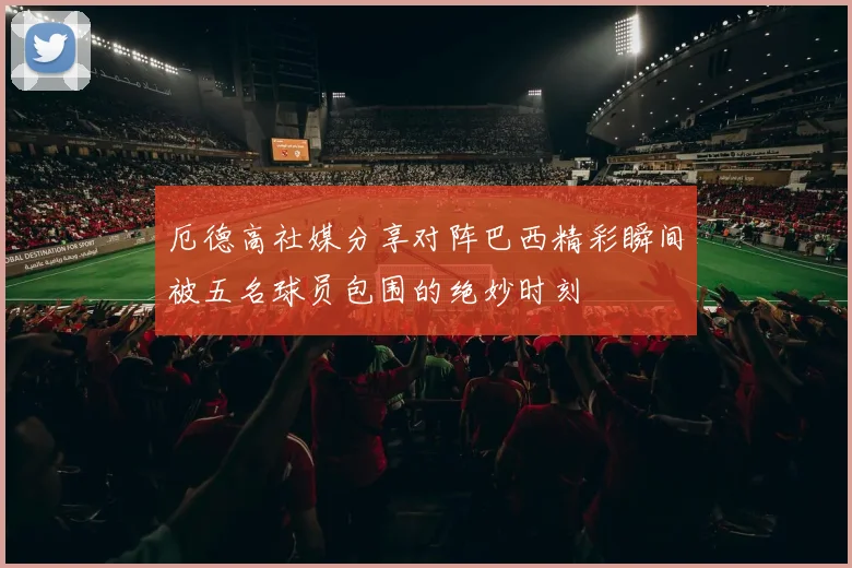 厄德高社媒分享对阵巴西精彩瞬间被五名球员包围的绝妙时刻